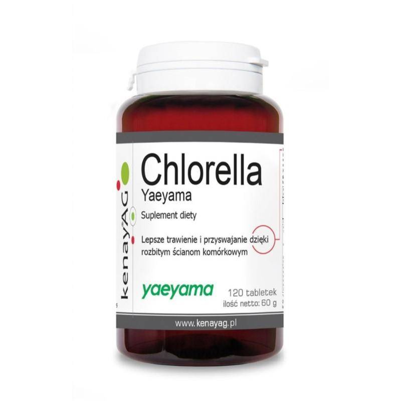 Chlorella Organiczna suplement diety 180 tabletek
