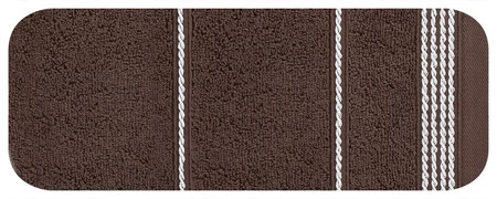 Ręcznik Mira (04), 30 x 50 cm, Brązowy