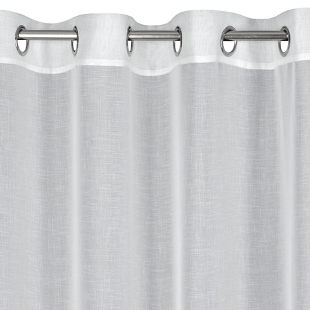FIRANA GOTOWA ISABEL 140 X 250 CM BIAŁY