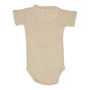 Lodger Body kopertowe niemowlęce krótki rękaw bawełniane beżowe Ciumbelle Ivory r. 68