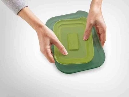 JJ - Zestaw 4 szklanych pojemników Nest™ Glass, mu