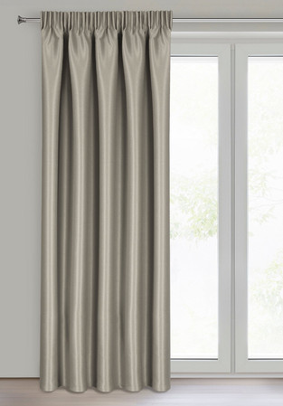 Zasłona gotowa Selina na Taśmie 140 x 270 cm, Ciemnobeżowy