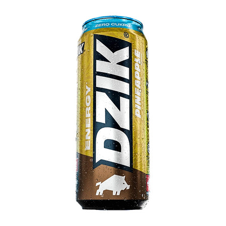 DZIK Energy bez cukru 500 ml smak ananas