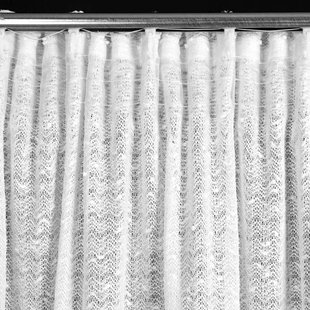 ZASŁONA GOTOWA OFELIA NA TAŚMIE 135 X 270 CM BIAŁY