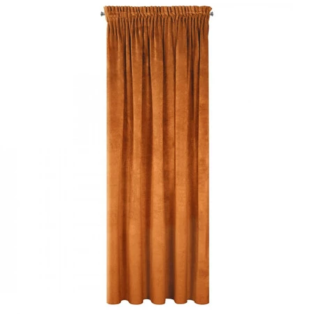 ZASŁONA GOTOWA VILLA NA TAŚMIE 140 X 270 CM RUDY