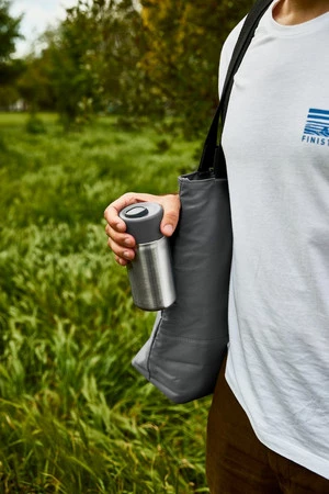 Black+Blum Kubek termiczny stalowy, czarny