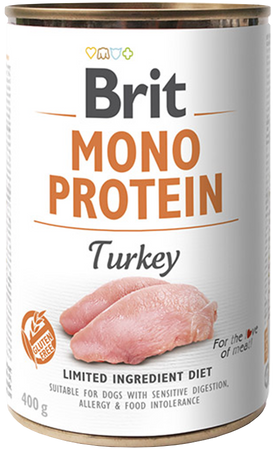 BRIT Mono Protein Turkey INDYK 400g