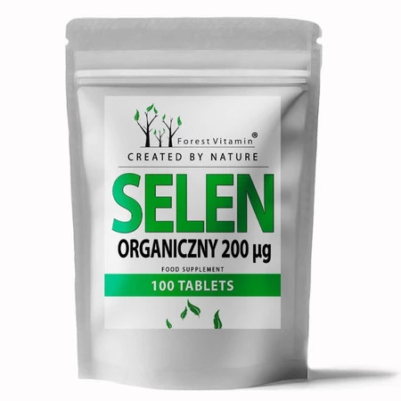 Forest Vitamin Selen Organiczny 200 µg 100 tabl.