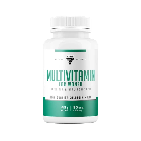 Trec MULTIVITAMIN FOR WOMEN komples mutliwitamin dla kobiet  90 kaps.