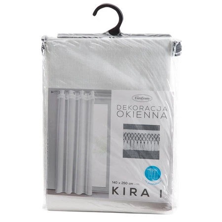 FIRANA GOTOWA KIRA 1 140 X 250 CM BIAŁY