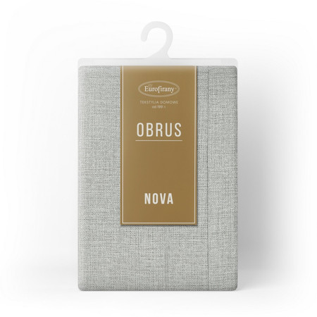 OBRUS STELLA 2 145 X 240 CM SREBRNY