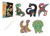 Janod Zestaw kreatywny Do zdrapywania Dinozaury 5+