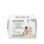 Kit and Kin, Biodegradowalne Pieluszki Jednorazowe 4 Maxi Plus (9-14kg), Fox/Tiger, 32 szt.