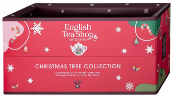 English tea Shop Zestaw herbat świątecznych 6 piramidek Christmas Tree Collection ( 6x2g ) BIO 12 g