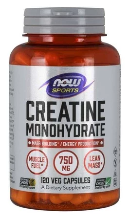 Creatine Monohydrate - Monohydrat Kreatyny 750 mg (120 kaps.)