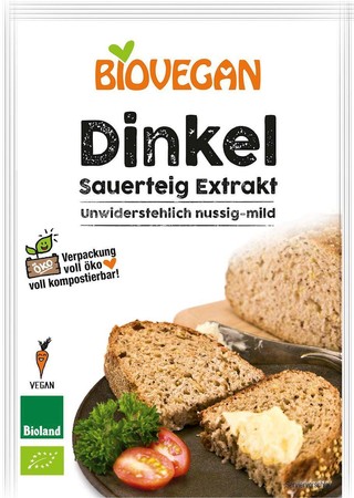 BIO VEGAN ZAKWAS CHLEBOWY ORKISZOWY W PROSZKU BIO 30 g