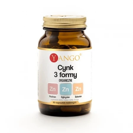 YANGO Cynk 3 formy 90 kaps.