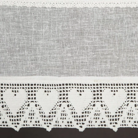 FIRANA GOTOWA DORIS NA TAŚMIE 150 X 60 CM KREMOWY