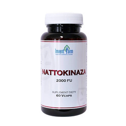 INVENT FARM Nattokinaza 100mg, 2000 FU 60 kaps. vege