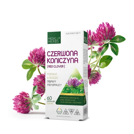 Medica Herbs Czerwona Koniczyna Red Clover 60 kaps