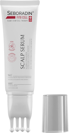 Seboradin FITO CELL Scalp serum wcierka z masażerem stymulująca wzrost włosów 100 ml