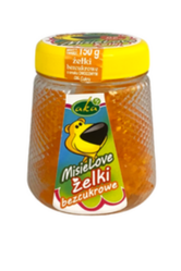 AKA Żelki bezcukrowe MisieLove o smaku owocowym 150g
