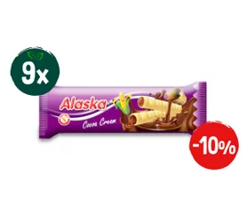 Zestaw: 9x Rurki kukurydziane nadziewane kakaowe BEZGL. 18 g