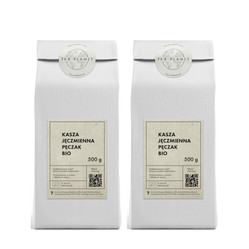 Zestaw: 2x KASZA JĘCZMIENNA PĘCZAK BIO 500 g - THE PLANET