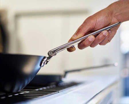 JJ-Wok 32cm ze składanymi uchwytami Space