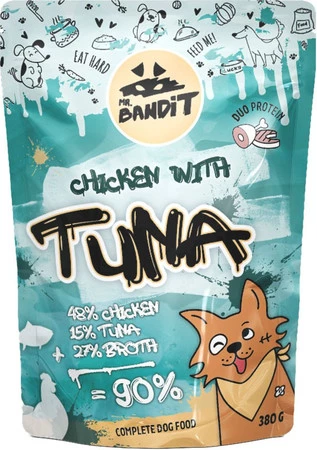 MR.BANDIT Chicken TUNA Kurczak Tuńczyk 380g