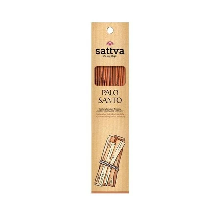 Sattva - Natural Indian Incense naturalne indyjskie kadzidełko Palo Santo 15szt