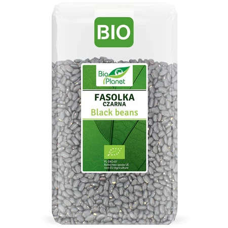 BIO PLANET FASOLKA CZARNA BIO 1 kg