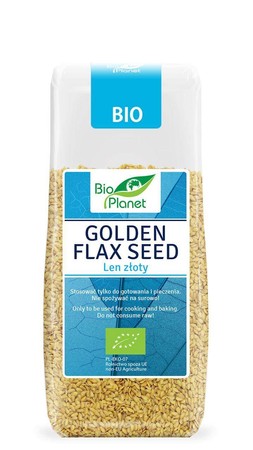 BIO PLANET LEN ZŁOTY BIO 200 g