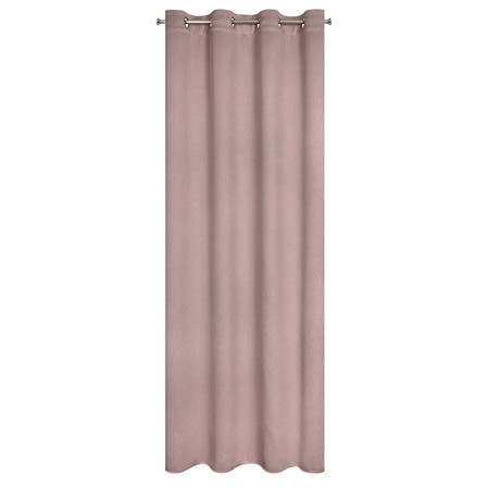 ZASŁONA GOTOWA CARLO 135 X 250 CM PUDROWY RÓŻ