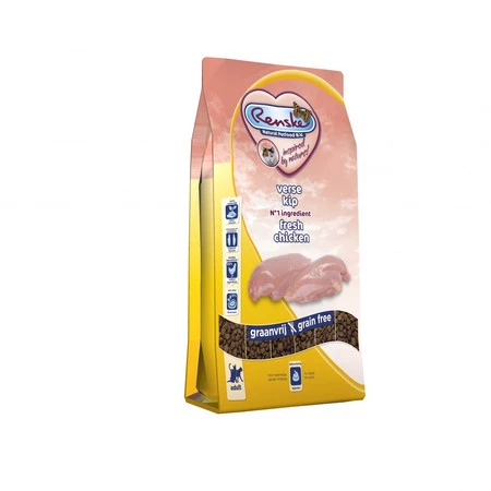 Renske Adult Cat fresh chicken - świeży kurczak bez zbóż dla dorosłych kotów - 1,5 kg
