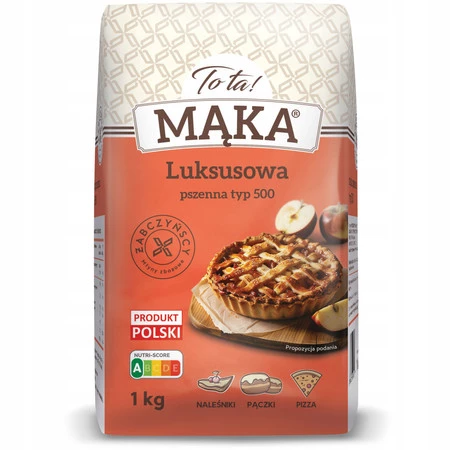 Zestaw 10x ToTa! Mąka pszenna luksusowa typ 500 - 1 kg