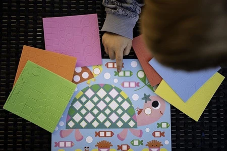 Janod Zestaw kreatywny Mozaika Zwierzęta 3+