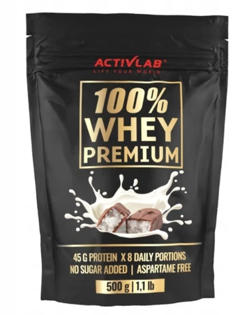 ActivLab 100% Whey Premium odżywka białkowa 500g smak kokos z czekoladą