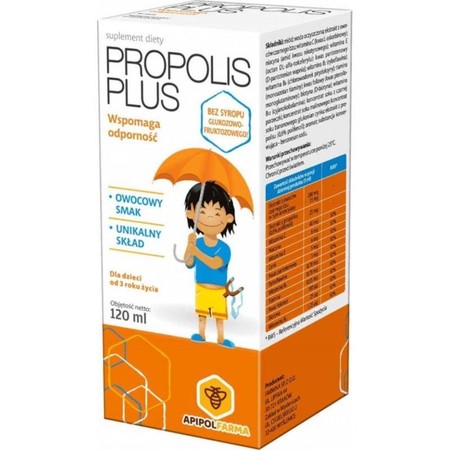 ApipolFarma  Propolis Plus 120 ml na odporność