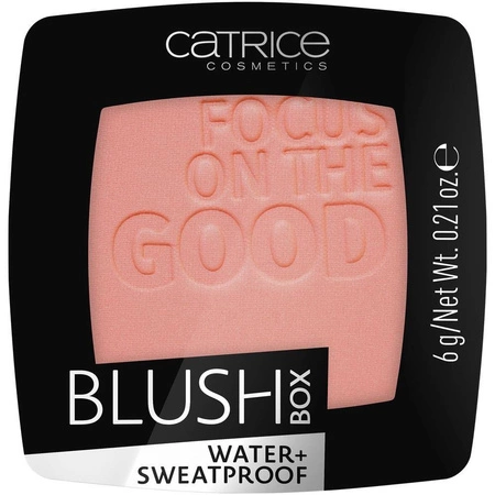 Blush Box Water + Sweatproof wodoodporny róż do policzków 025 Nude Peach 6g