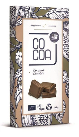 Cocoa − Czekolada kokosowa BIO − 50 g
