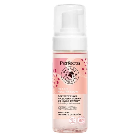 Perfecta Planet Essence Me&My Healthy Glow Oczyszczająca Micelarna Pianka do mycia twarzy 160ml