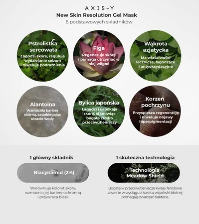 New Skin Resolution Gel Mask kojąca maska żelowa 100ml