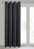 Zasłona gotowa Nita 140 x 250 cm, Czarny