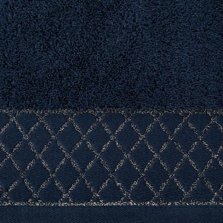 Ręcznik Layla (08), 50 x 90 cm, Granatowy