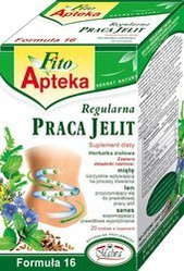 Malwa − F16 Regularna Praca Jelit, herbata − 20 x 2 g