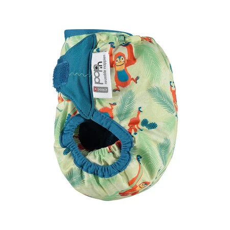 Close, Pop-in AI2, Pielucha wielorazowa zapinana na rzepy, Orangutan