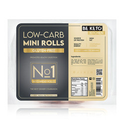 BeKeto Mini Bułeczki Bezglutenowe Low-Carbo 100g