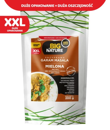 Big Nature Garam Masala mielona przyprawa 200 g