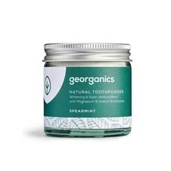 Georganics, Proszek do czyszczenia zębów, Spearmint, 60 ml